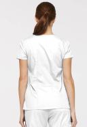 Dickies EDS Signature Scrubs Contemporary Fit V-Neck Top - 2x - Wine