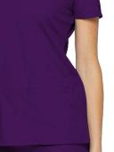 Dickies EDS Signature Scrubs Contemporary Fit V-Neck Top - XS - Eggplant