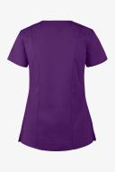 Dickies EDS Signature Scrubs Contemporary Fit V-Neck Top - XS - Eggplant