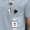 Dickies EDS Signature Scrubs Men's V-Neck Top - 3x - Grey
