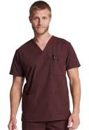 Dickies EDS Signature Scrubs Men's V-Neck Top - 3x - Grey