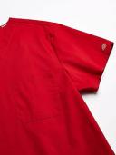Dickies EDS Signature Scrubs Unisex V-Neck Top - L - Red