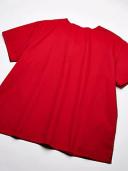 Dickies EDS Signature Scrubs Unisex V-Neck Top - L - Red