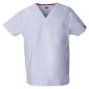 Dickies EDS Signature Scrubs Unisex V-Neck Top - S - Royal