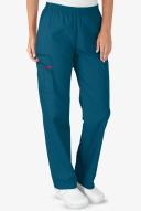 Dickies EDS Signature Scrubs Women Petite Classic Fit Pants - XL - Caribbean Blue
