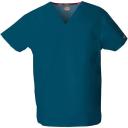 Dickies EDS Signature Unisex V-Neck Scrub Top, White, Si