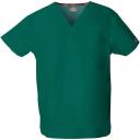 Dickies EDS Signature Unisex V-Neck Scrub Top, White, Si