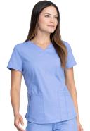 Dickies EDS Signature V Neck Scrub Top - S - Black