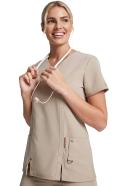 Dickies Medical 82851 V-Neck Top - Caribbean, M