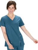 Dickies Medical 82851 V-Neck Top - Caribbean, M
