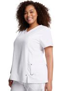 Dickies Medical 82851 V-Neck Top - Caribbean, M