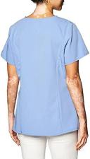 Dickies Medical 82851 V-Neck Top - Ceil Blue, L
