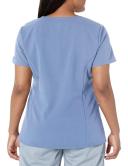 Dickies Medical 82851 V-Neck Top - Ceil Blue, L