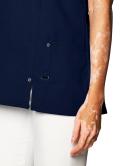 Dickies Medical 82851 V-Neck Top - Royal, L