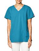 Dickies Medical 82851 V-Neck Top - Royal, L