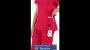 Dickies Medical 82851 V-Neck Top - Royal, L