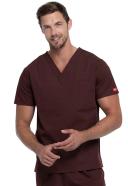 Dickies Medical 83706 Unisex V-Neck Top - Galaxy Blue, S