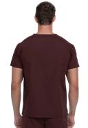 Dickies Medical 83706 Unisex V-Neck Top - Galaxy Blue, S