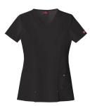 Dickies Medical 85906 V-Neck Top - Turquoise, M