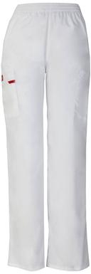 Dickies Medical 86106t - Women's Tall Elastic Waist Pull-On Pant - Caribbean Blue, XS