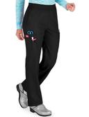 Dickies Medical 86106t - Women's Tall Elastic Waist Pull-On Pant - Caribbean Blue, XS