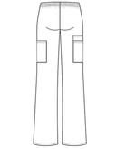 Dickies Medical 86106t - Women's Tall Elastic Waist Pull-On Pant - Caribbean Blue, XS