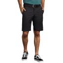 Dickies Men's 11 Inch Slim Fit Stretch Twill Work Short, Black, 32