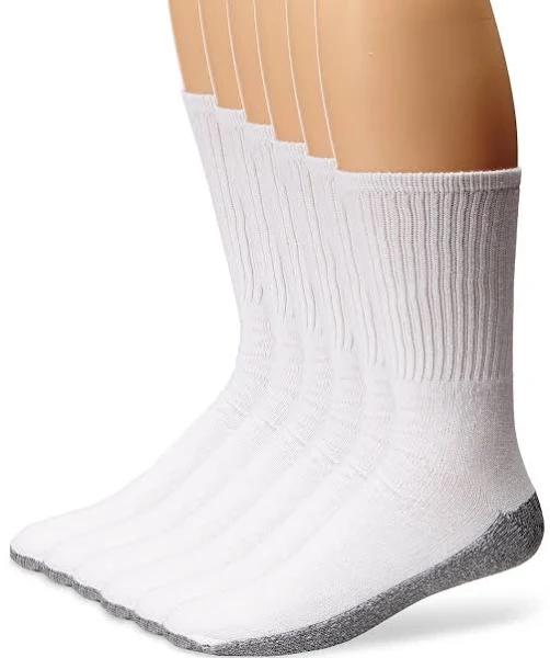 Dickies Men's All-Purpose Work Stain Resister Crew Socks