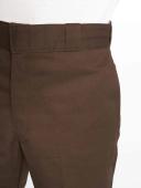 Dickies Men's Big and Tall Original 874 Work Pant, Dark Brown, 48W x 3