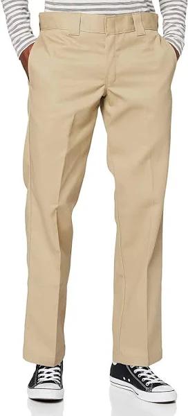 Dickies Men's Big and Tall Original 874 Work Pant, Khaki, 52W x 30L