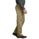 Dickies Men's Big and Tall Original 874 Work Pant, Khaki, 52W x 32L
