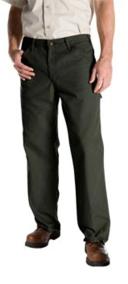 Dickies Men's Big-Tall Relaxed Fit Duck Jean, Moss, 48x30