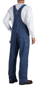 Dickies Men's Denim Stone Washed Bib Overalls