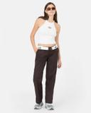 Dickies Men's Original 874 Work Pant, Dark Brown, 44W x 32L
