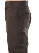 Dickies Men's Original 874 Work Pant, Dark Brown, 44W x 32L