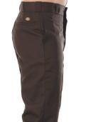 Dickies Men's Original 874 Work Pant, Dark Brown, 44W x 32L