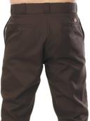 Dickies Men's Original 874 Work Pant, Dark Brown, 44W x 32L