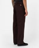 Dickies Men's Original 874 Work Pant, Dark Brown, 44W x 32L