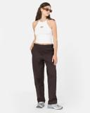 Dickies Men's Original 874 Work Pant, Dark Brown, 44W x 32L