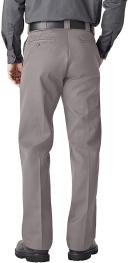 Dickies Men's Original 874 Work Pant, Silver Gray, 38x28