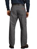 Dickies Men's Relaxed Fit Straight-Leg Duck Carpenter Jean, Brown Duck