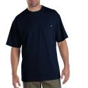 Dickies Men's Short Sleeve Pocket T-shirts Two-pack, Dark Navy, 4x