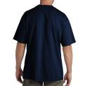Dickies Men's Short Sleeve Pocket T-shirts Two-pack, Dark Navy, 4x