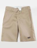 Dickies Mens 13 Inch Relaxed Fit Multi-pocket Short, Khaki, 38