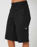 Dickies Mens 42283 13 Inch Cargo Short Black, Size 32