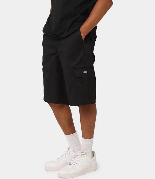 Dickies Mens 42283 13 Inch Cargo Short Black, Size 32