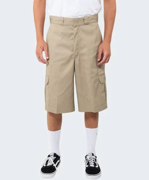 Dickies Mens 42283 13 Inch Cargo Short Khaki, Size 44