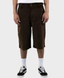 Dickies Mens 42283 13 Inch Multi Pocket Cord Short Chestnut, Size 38