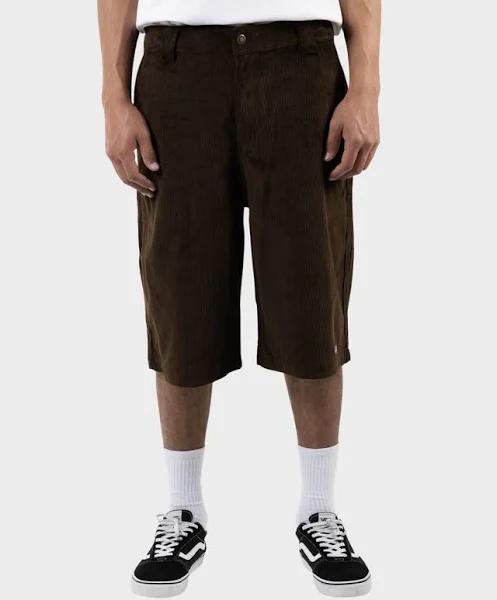 Dickies Mens 42283 13 Inch Multi Pocket Cord Short Chestnut, Size 38