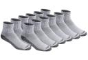 Dickies Mens Dri-tech Moisture Control Quarter Socks Multipack Socks